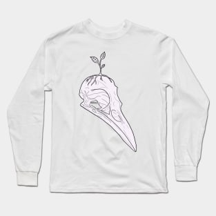 Bird skull Long Sleeve T-Shirt